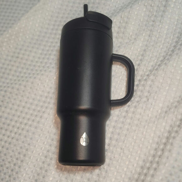 TAL EUC BLACK HUDSON STAINLESS STEEL 40 oz TUMBLER CUP - Picture 1 of 6